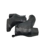 Botine dama Easy Street 39, imitație de piele, negru - imagine 4