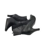 Cizme dama Next 39, piele , piele intoarsa, negru - imagine 4