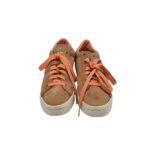 Adidasi dama Adidas 38, piele intoarsa, maro - imagine 3