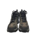 Ghete dama Land's End 38, material textil, piele intoarsa, gri negru - imagine 3