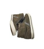 Tenisi dama Dockers 39, piele intoarsa, gri, imblanite - imagine 4