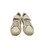 Adidasi copii H&M 32, imitație de piele, crem - imagine 3
