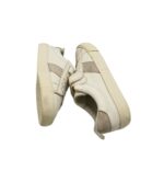 Adidasi copii H&M 32, imitație de piele, crem - imagine 4