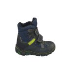 Cizme copii Ricosta 30, imitație de piele, material textil, bleumarin