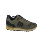 Adidasi barbati Mtng 44, material textil, piele intoarsa, kaki