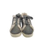 Adidasi dama 39, material textil, gri, imblanite - imagine 3