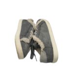 Adidasi dama 39, material textil, gri, imblanite - imagine 4