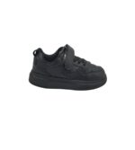 Adidasi copii 32, imitatie de piele, negru