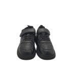 Adidasi copii 32, imitatie de piele, negru - imagine 3