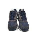 Adidasi barbati Dunlop 43, material textil, bleumarin - imagine 3