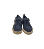 Tenisi copii Next 28, imitatie de piele, bleumarin - imagine 3