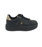 Adidasi dama Polo 41 , imitatie de piele, negru