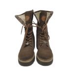 Ghete dama Bench 36, imitatie de piele, maro, imblanite - imagine 3