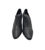 Botine dama Soleflex 39, piele, negru - imagine 3