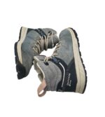 Ghete unisex Quechua 35, material textil, piele intoarsa, gri, waterproof - imagine 4