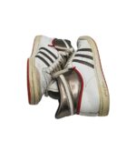 Adidasi dama Adidas 39, piele, alb gri - imagine 4
