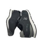 Adidasi barbati Polo 44, imitație de piele, material textil, negru - imagine 4