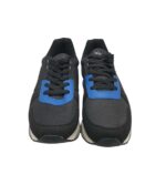 Adidasi barbati  Us Polo Assn , imitație de piele, material textil, negru - imagine 3