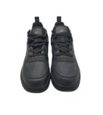 Adidasi barbati Polo 44, imitație de piele, material textil, negru - imagine 3