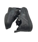 Adidasi barbati Polo 44, imitație de piele, material textil, negru - imagine 4