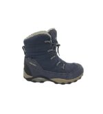 Ghete dama Meindl, 36, material textil, piele intoarsa, albastru, Gore tex, captusite