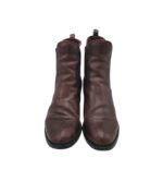 Botine dama Walder 36, piele, maro - imagine 3