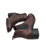 Botine dama Walder 36, piele, maro - imagine 4