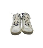 Adidasi barbati Sport 42, piele, alb albastru - imagine 4