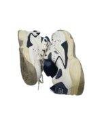 Adidasi barbati Sport 42, piele, alb albastru - imagine 5