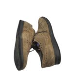 Pantofi barbati  43, piele intoarsa , bej - imagine 4