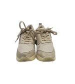 Adidasi dama Tamaris 38, material textil, piele intoarsa, gri - imagine 3