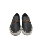 Tenisi dama Vans 40, piele, negru - imagine 3