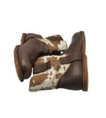 Cizme dama 41, piele, maro - imagine 4