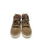 Tenisi dama Vans 36.5, piele intoarsa, maro, imblaniti - imagine 3