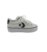 Tenisi dama Converse 40, material textil, alb