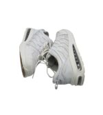 Adidasi dama Road Star 41, imitatie de piele, alb - imagine 3