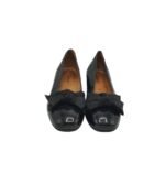 Balerini dama Gabor 37, piele, negru - imagine 3