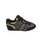 Adidasi dama 39, piele intoarsa, material textil, negru