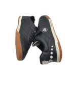 Adidasi barbati Jako 40, imitatie de piele, negru - imagine 4