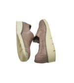 Pantofi dama Rieker 39, imitație de piele, bej - imagine 4