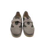 Adidas dama Fischer 38, piele, imitatie de piele, gri - imagine 3