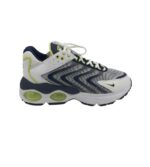 Adidasi barbati Nike 42.5, imitatie de piele, material textil, alb gri