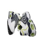 Adidasi barbati Nike 42.5, imitatie de piele, material textil, alb gri - imagine 4