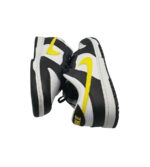 Adidasi barbati Nike, imitație de piele, alb negru - imagine 4