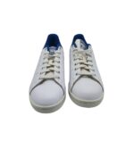 Adidasi barbati Adidas , imitație de piele, piele, alb albastru - imagine 3