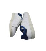 Adidasi barbati Adidas , imitație de piele, piele, alb albastru - imagine 4