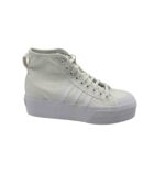 Tenisi dama Adidas 41 , material textil, alb