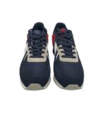 Adidasi barbati Polo 44 , imitație de piele, material textil, bleumarin - imagine 3