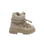 Ghete dama DeeZee 36, imitatie de piele, material textil, bej