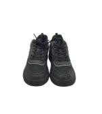 Adidasi unisex Vty 38, imitatie de piele, negru - imagine 3